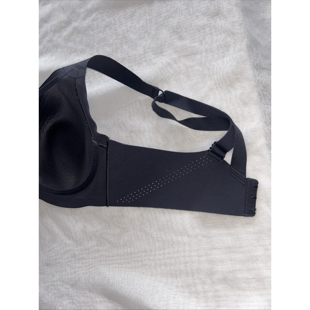 BROOKS Workout Bra 38DD Black Adjustable Straps Running Wire - Picture 5 of 6